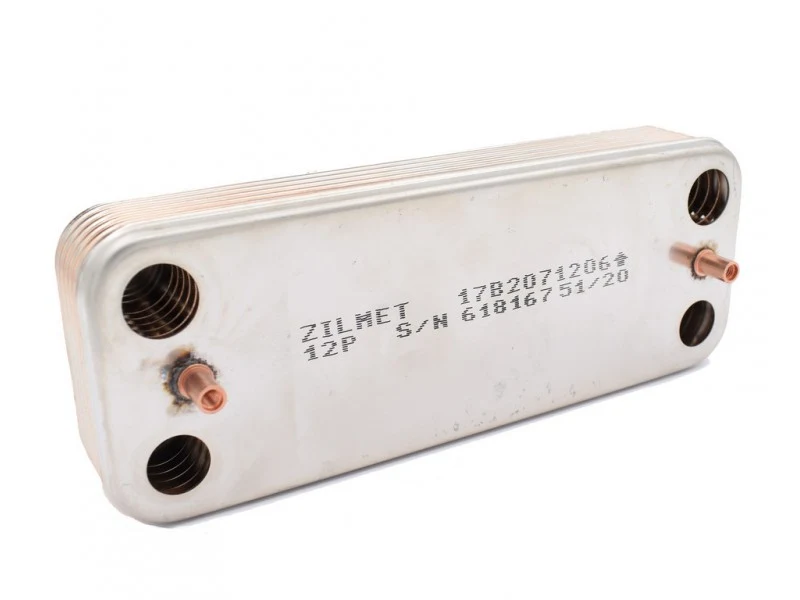 Теплообменник ГВС Zilmet 12 пластин для Protherm Lynx