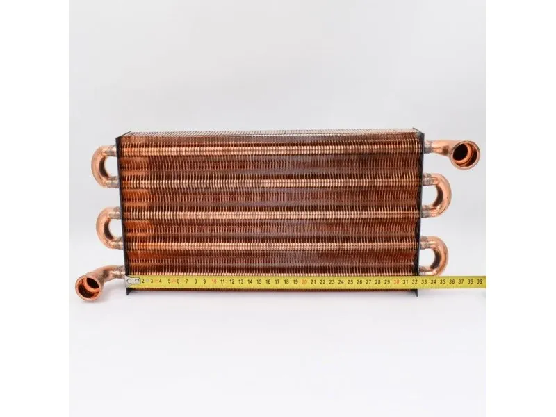 Теплообменник первичный Heatwave для Protherm Пантера 30 KOV H-RU — размеры по линейке