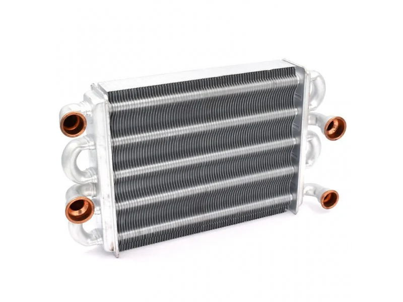 Теплообменник битермический Heatwave для Ferroli Domiproject F 24 D, Domina F (39837660)