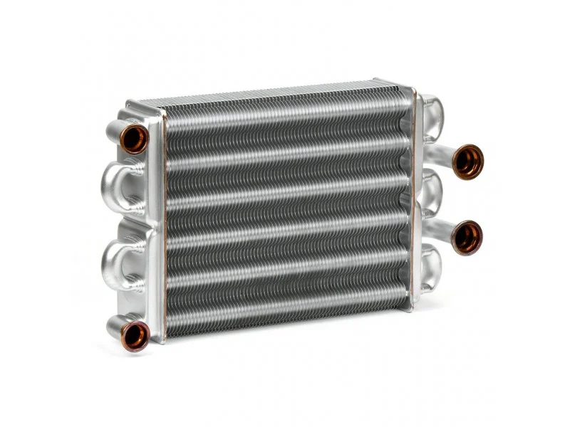 Теплообменник битермический Heatwave для Ferroli Domiproject C 24, F 24 (39819540) 39820060