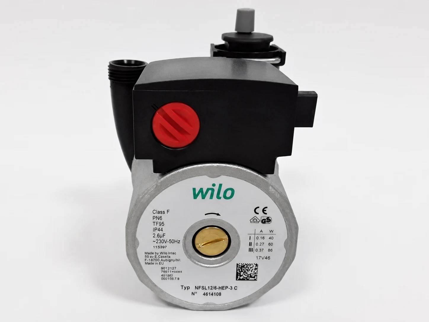 Насос циркуляционный Wilo NFSL12/6 HEP-3 для Protherm Пантера 28 KTV v.17 — ракурс 2