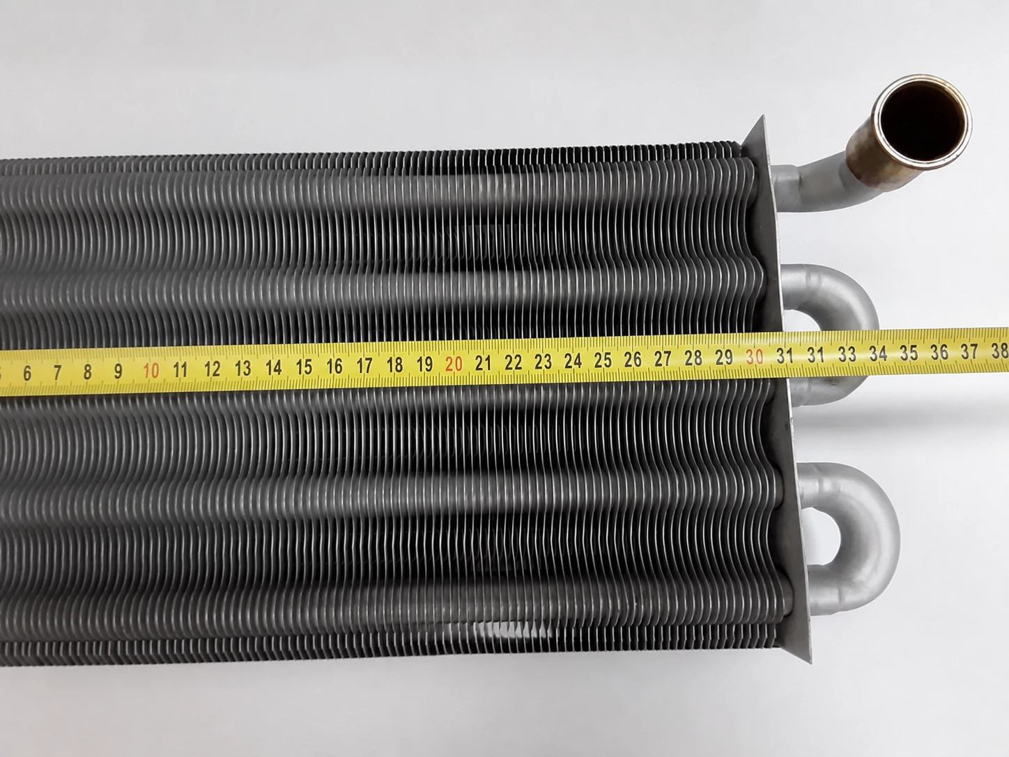 Теплообменник основной Vaillant turboFIT 242/5-2 — размеры по линейке