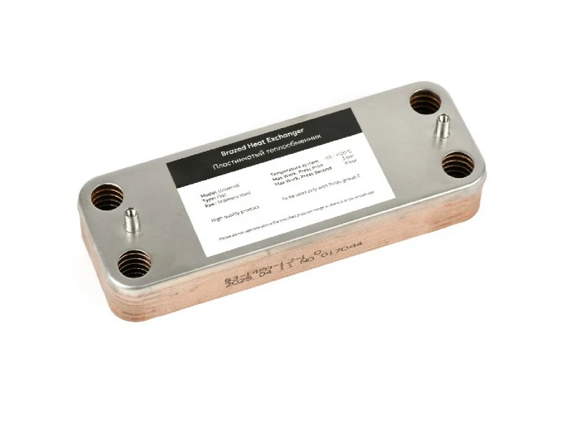 Теплообменник 12 пластин для Vaillant turboFIT 242/5-2 — ракурс 3