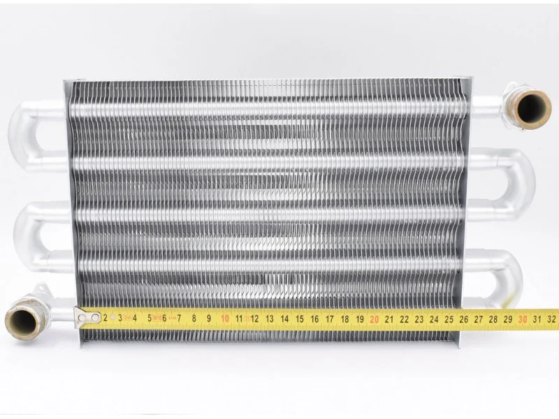 Теплообменник Heatwave 82 ламели для Viessmann Vitopend 100-W WH1D, WH1B, WHKB — размеры