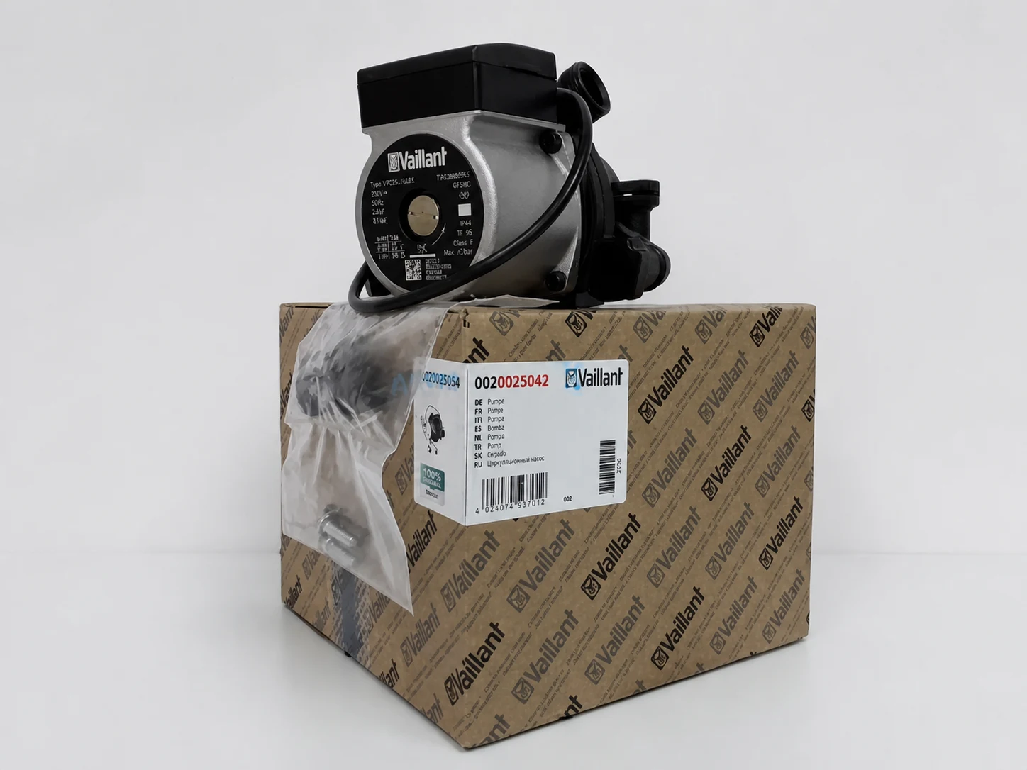 Насос циркуляционный для Vaillant turboTEC plus 32-36 кВт — ракурс 4